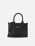 Mona Box Small Black Handbag