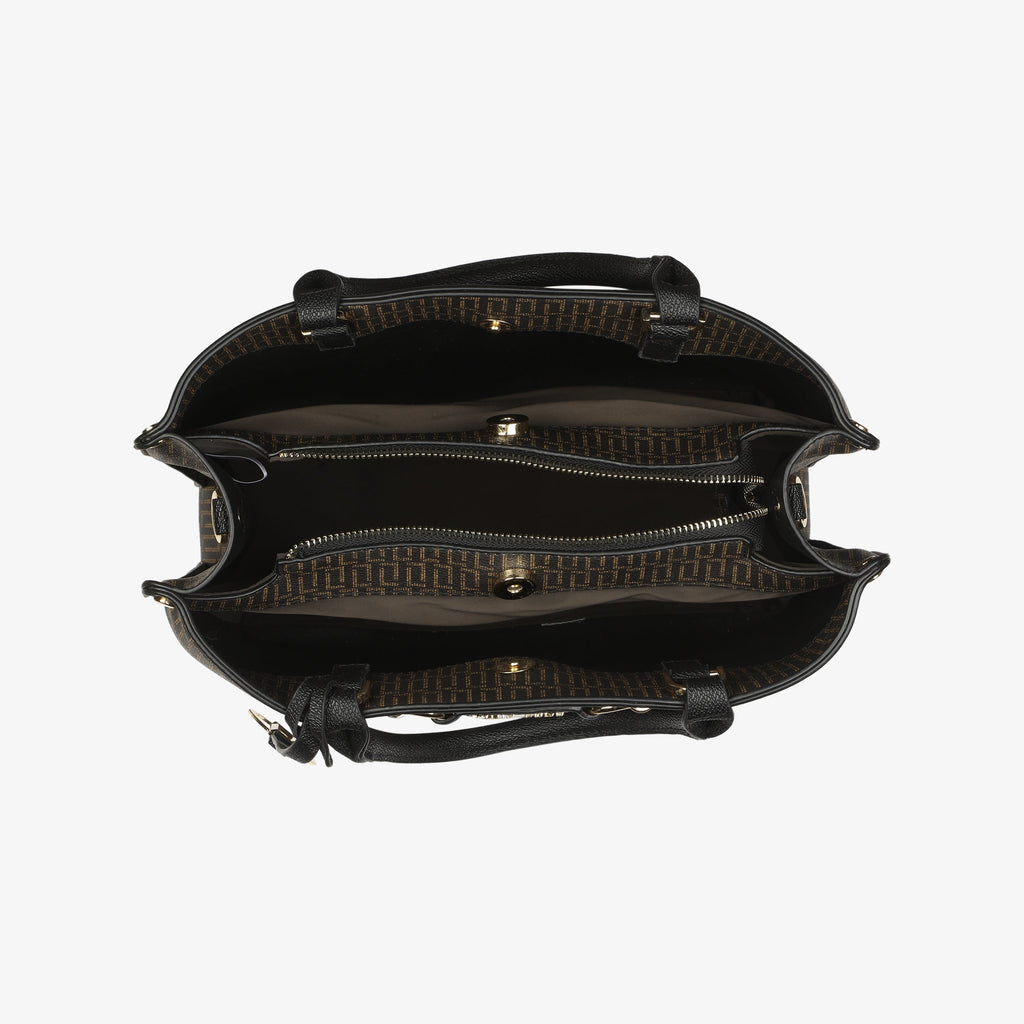 Laura 3 Compartments Medium Tote Bag Bag
