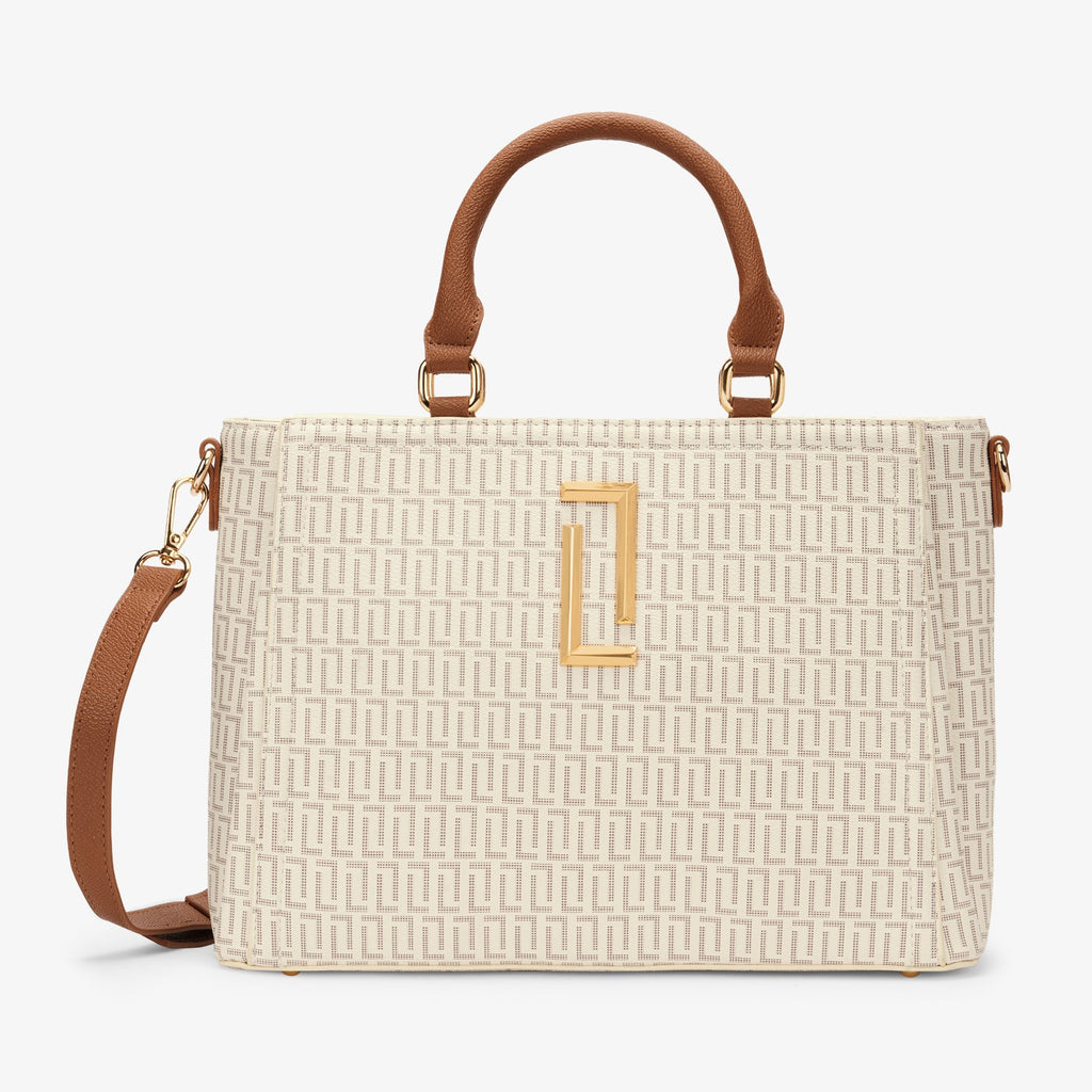 Daphne 3 Compartments Medium Satchel Bag