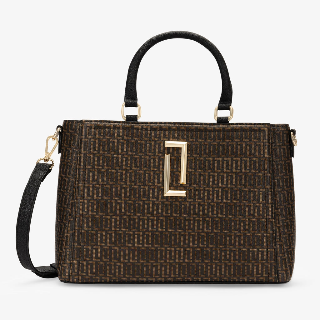 Daphne 3 Compartments Medium Satchel Bag