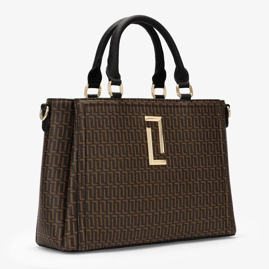 Daphne 3 Compartments Medium Satchel Bag