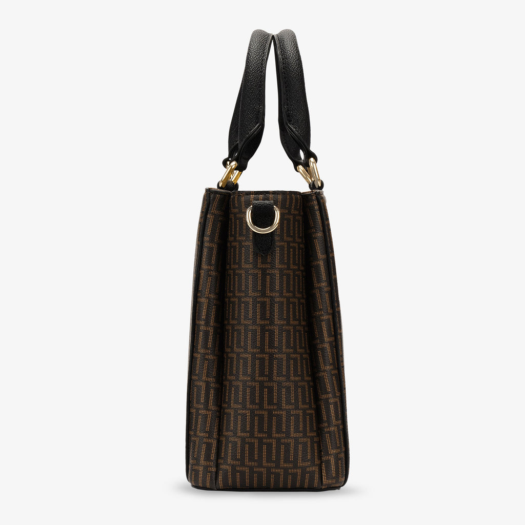 Daphne 3 Compartments Medium Satchel Bag