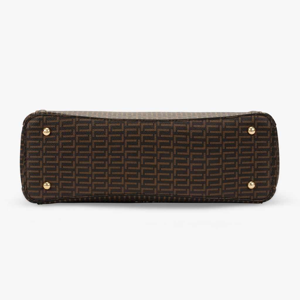 Daphne 3 Compartments Medium Satchel Bag