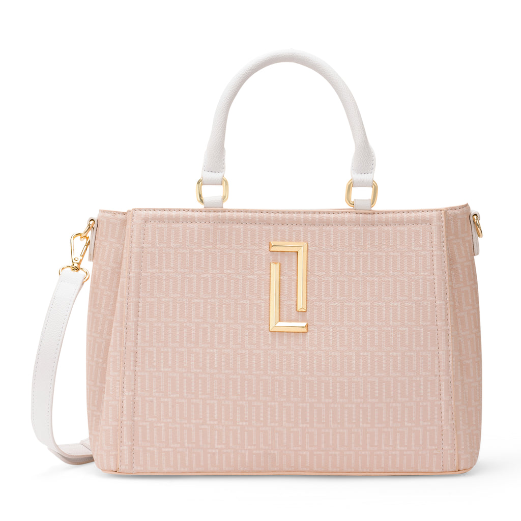 Daphne 3 Compartments Medium Satchel Bag