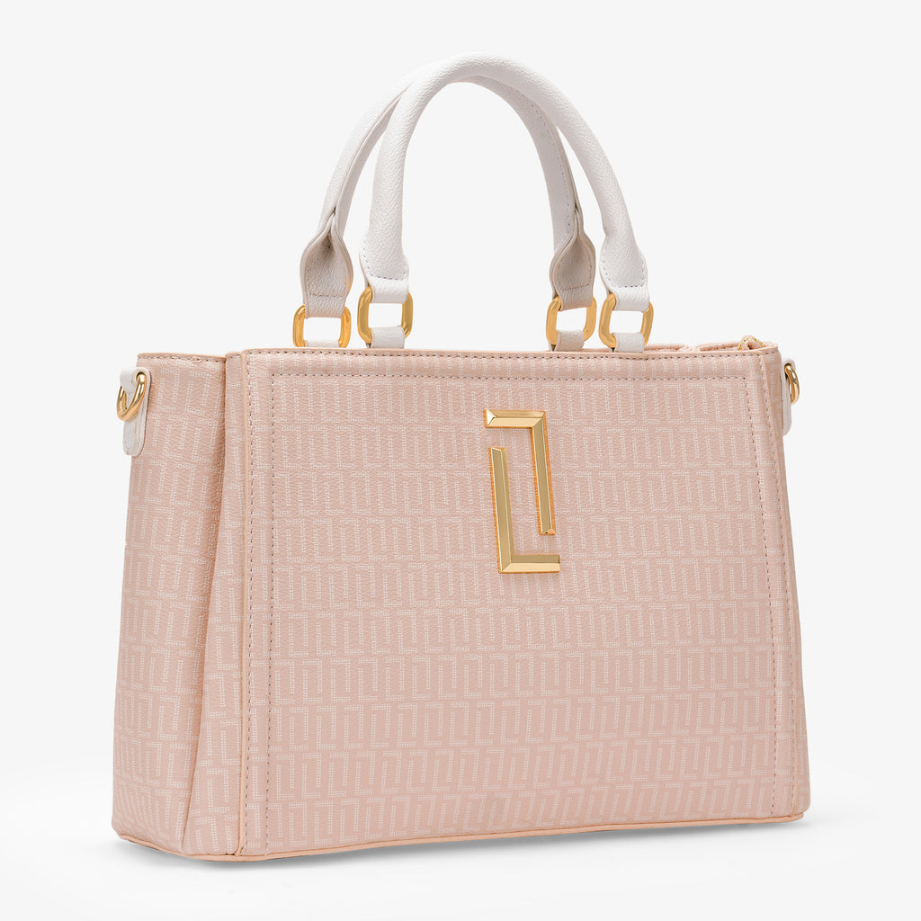 Daphne 3 Compartments Medium Satchel Bag