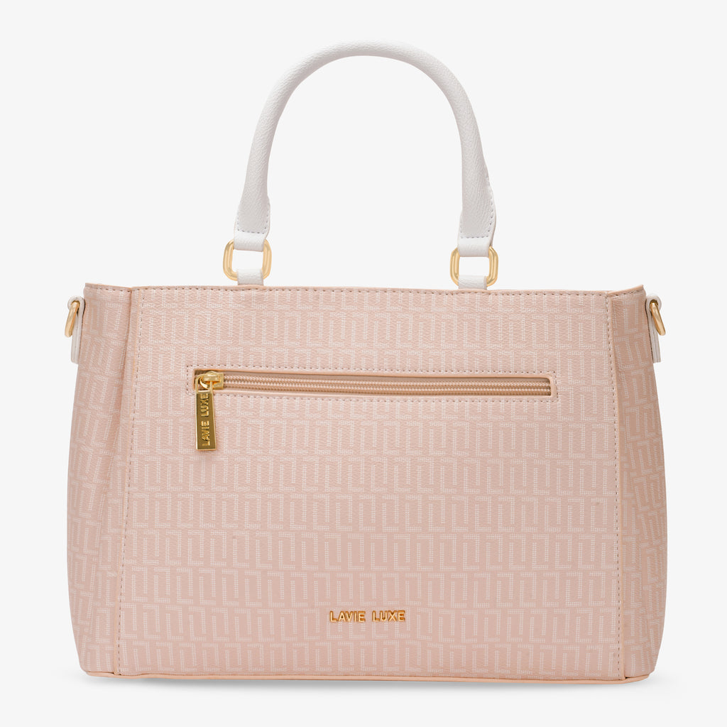 Daphne 3 Compartments Medium Satchel Bag