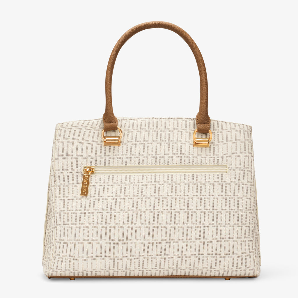 Nora 3 Compartments Medium Satchel Bag