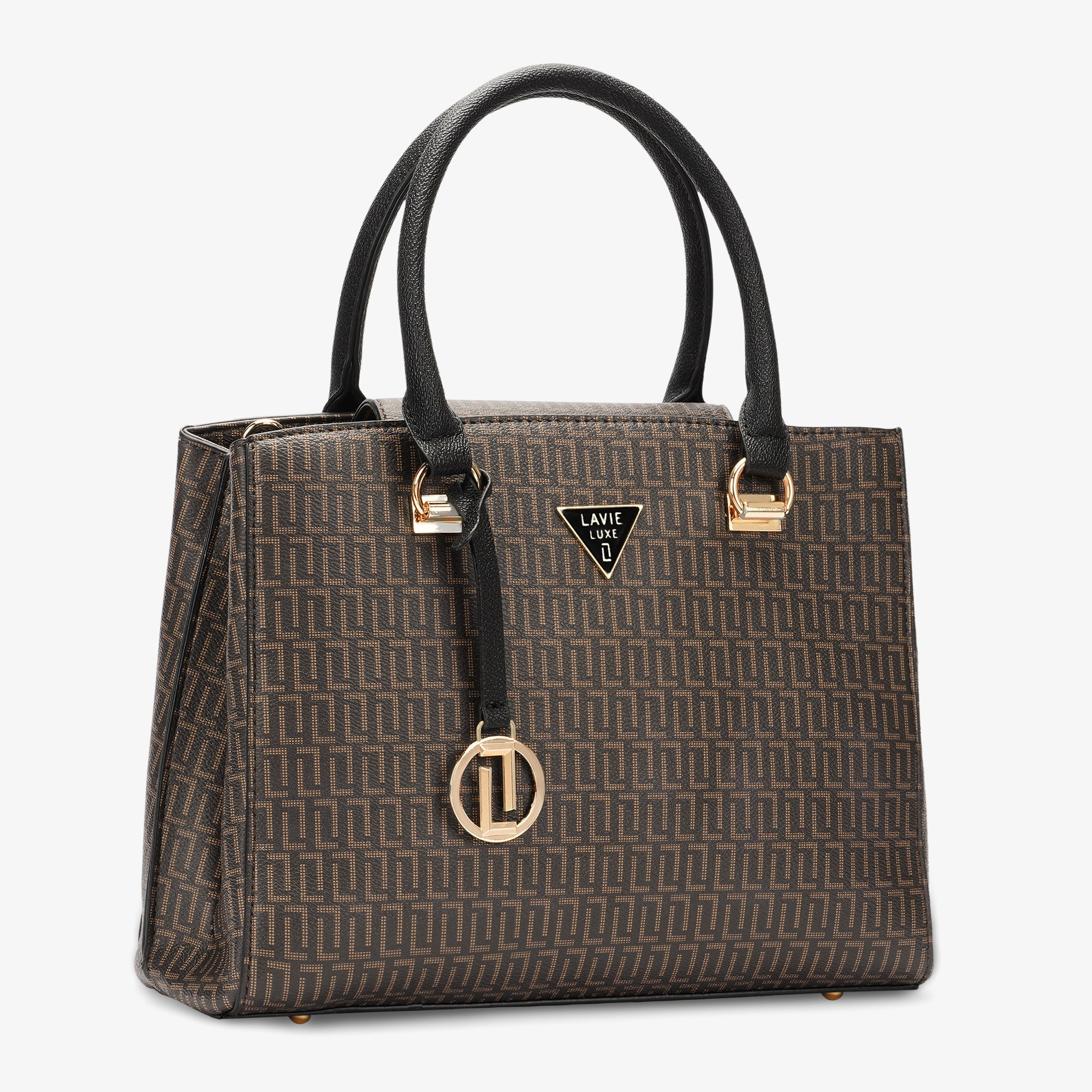 Nora 3 Compartments Medium Satchel Bag