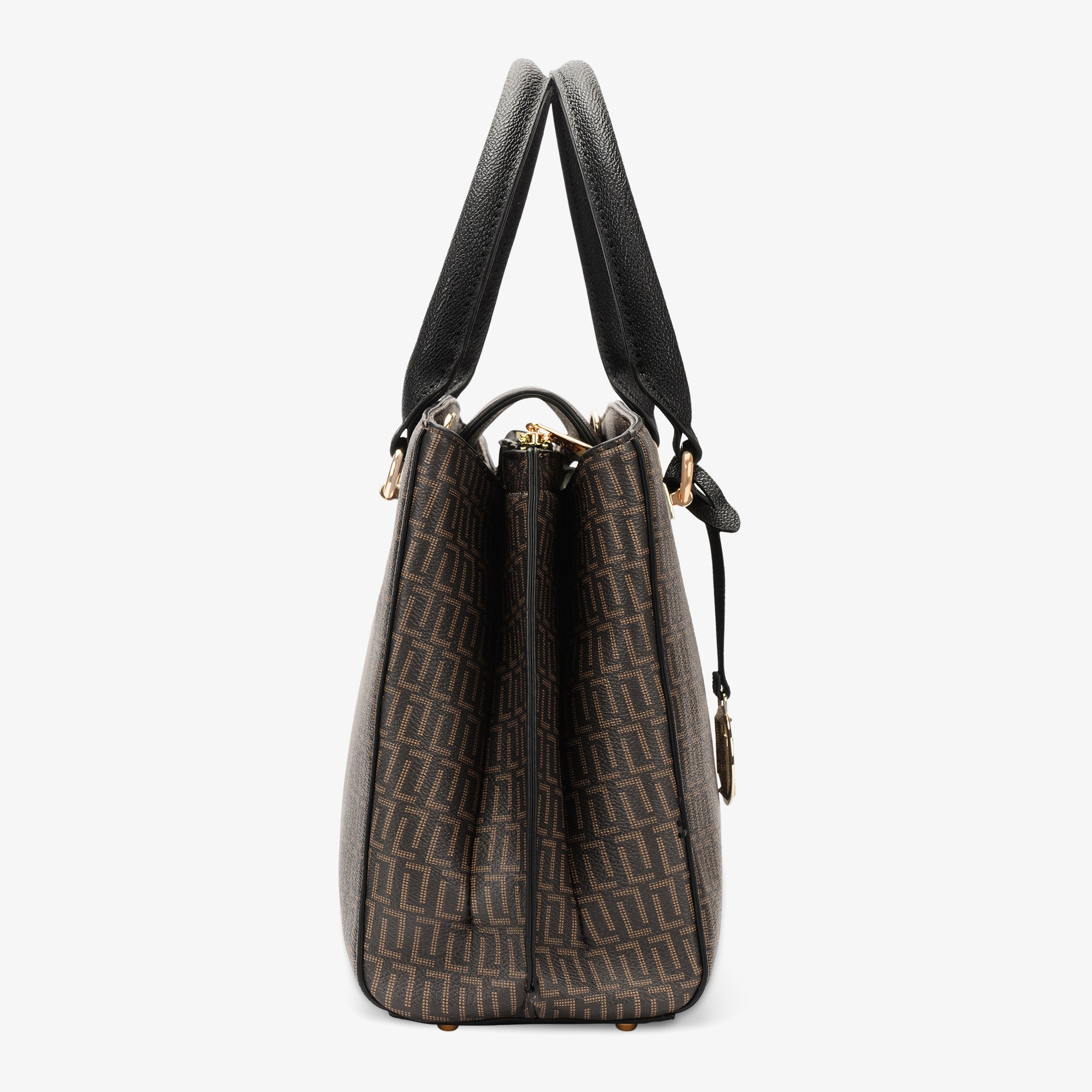 Nora 3 Compartments Medium Satchel Bag