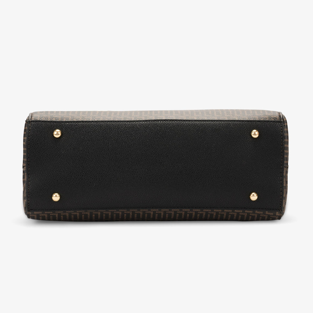 Nora 3 Compartments Medium Satchel Bag