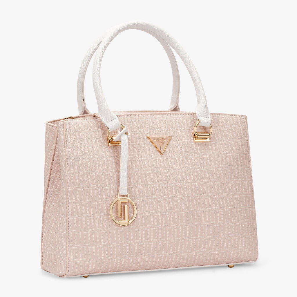 Nora 3 Compartments Medium Satchel Bag