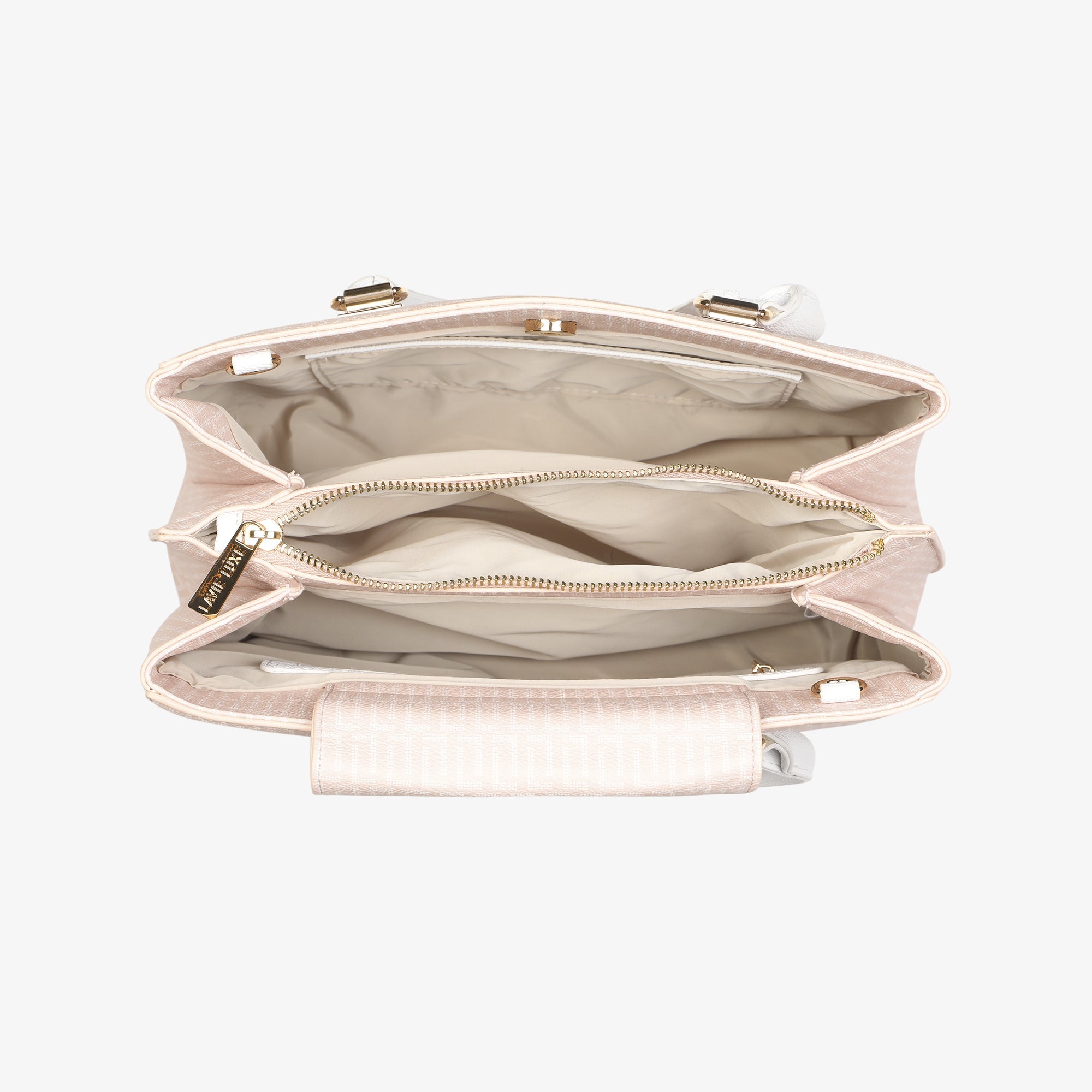 Nora 3 Compartments Medium Satchel Bag