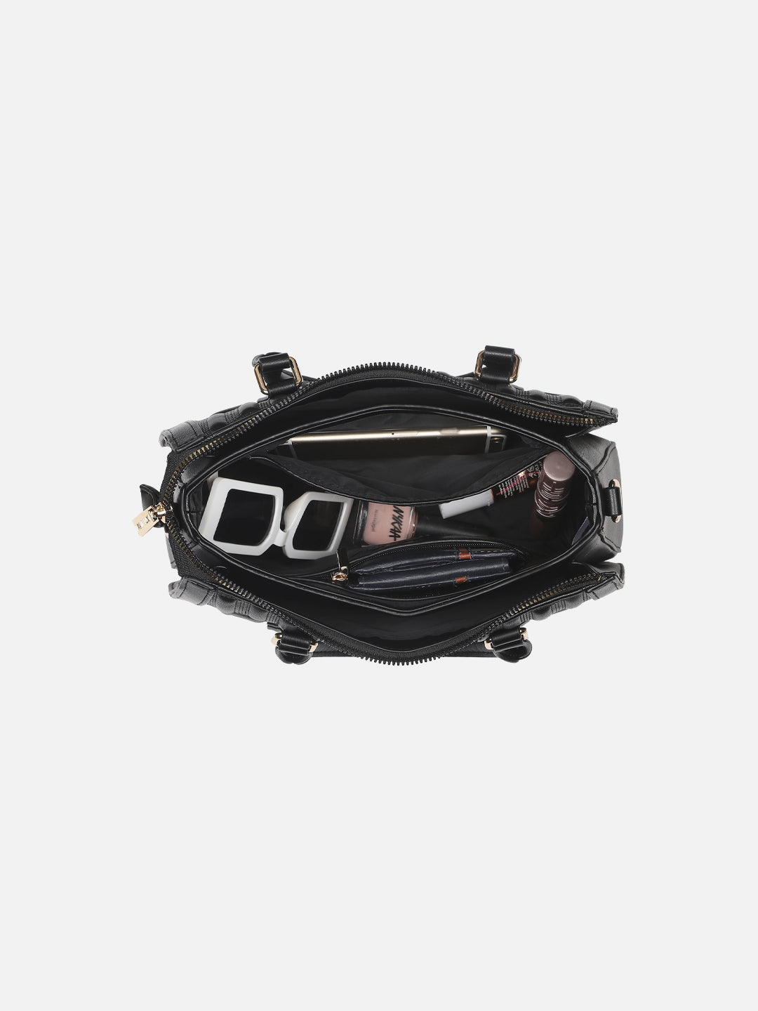 Hailey Small 3 Compartment Satchel Bag