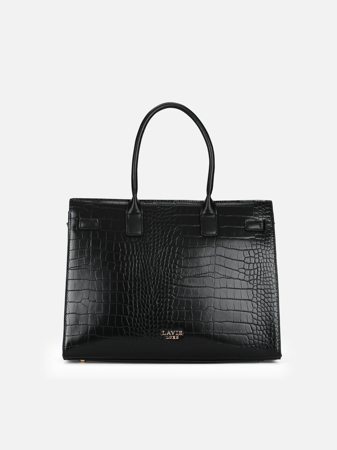 Strap 3 Compartment Large Satchel Bag