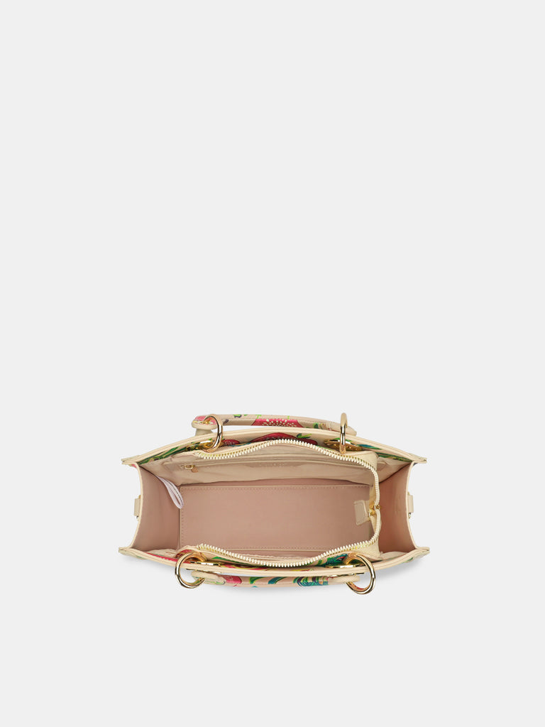 Anar Mor Print Small Box Satchel Bag