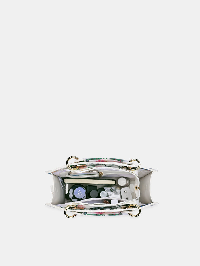 Anar Mor Print Small Box Satchel Bag