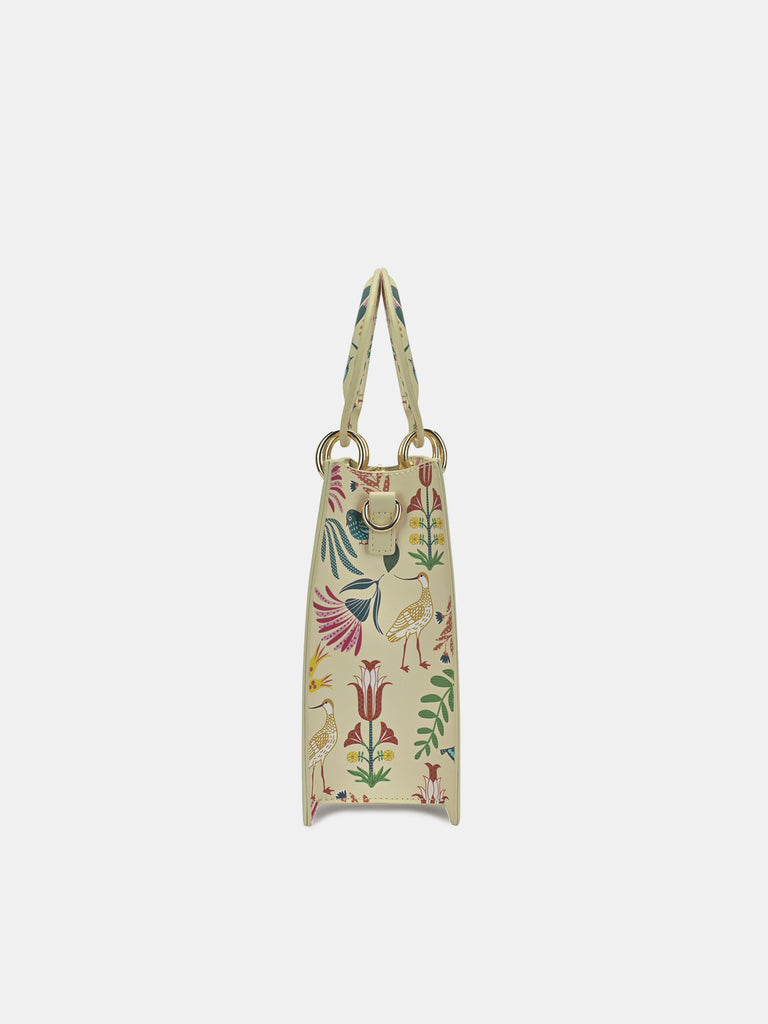 Saras Print Small Box Satchel Bag