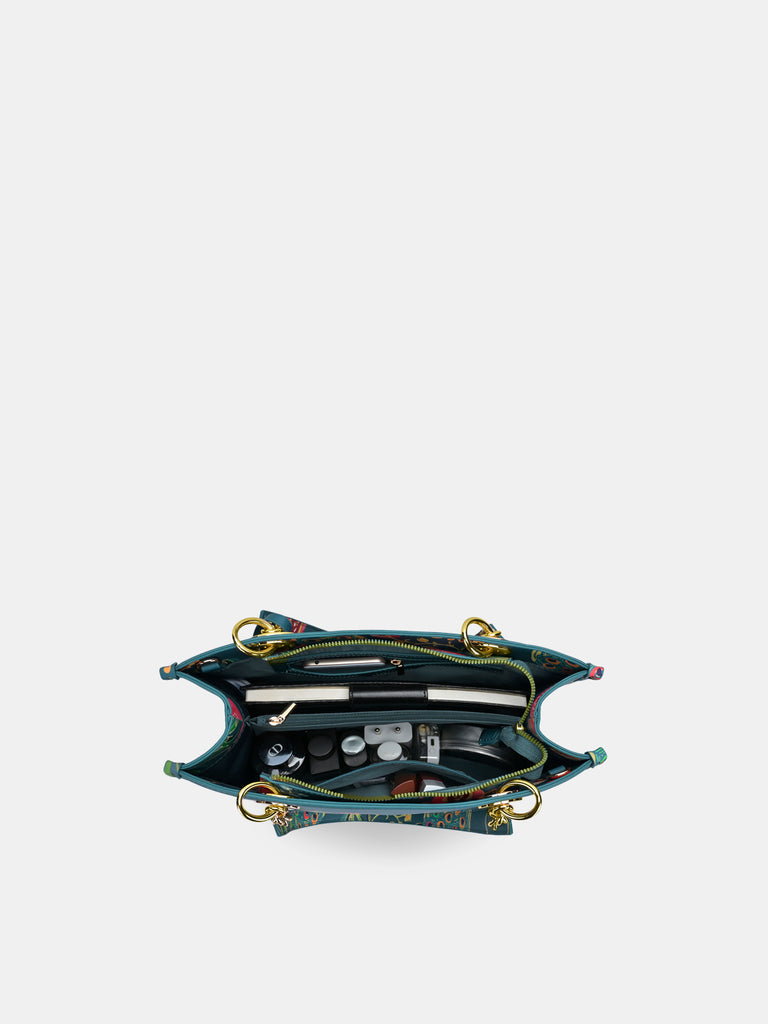 Anar Mor Print Large Box Tote Bag