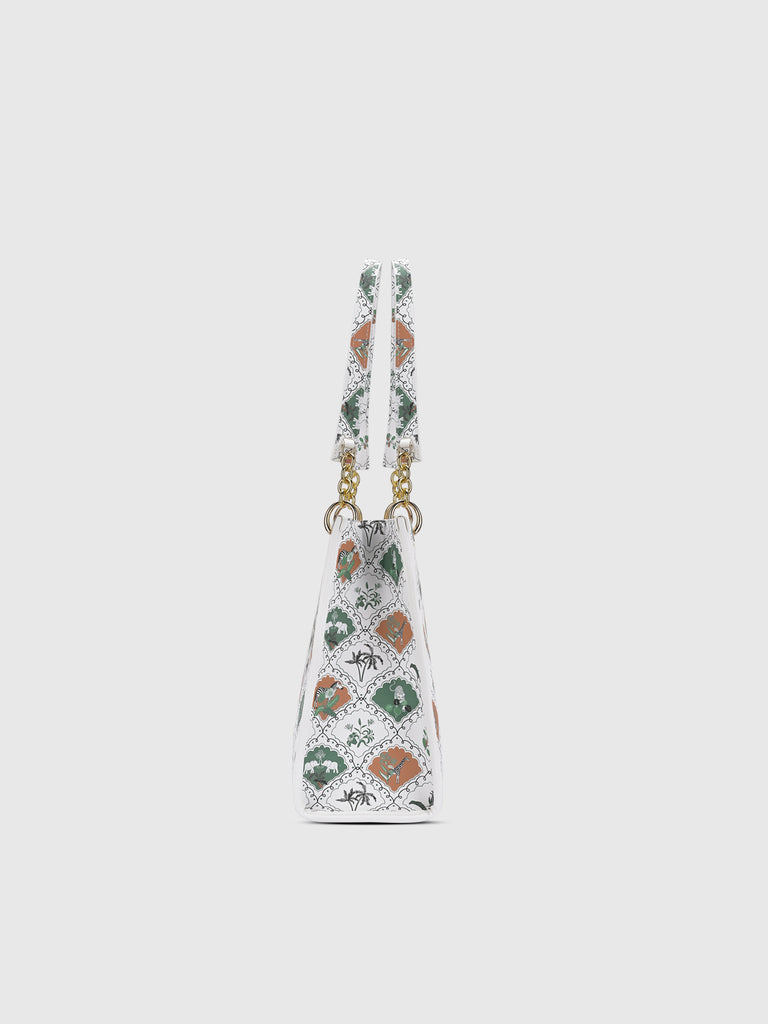 Anar Mor Print Large Box Tote Bag