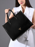 Madisson Large Box Tote Bag