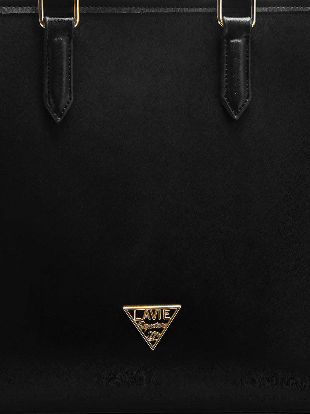 Lavie Signature Madisson Large Black Womens Box Tote
