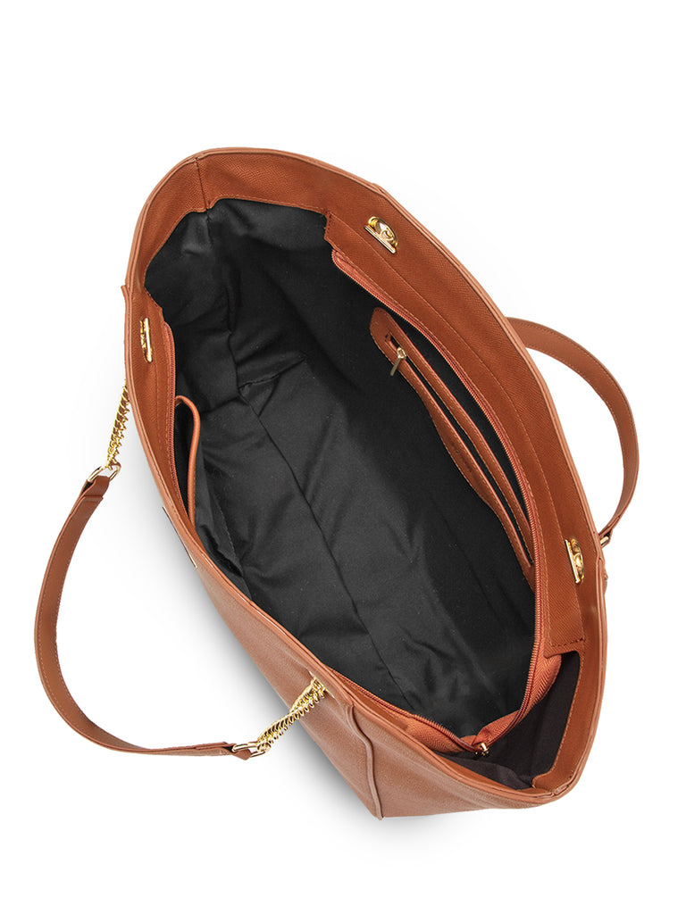 Lavie Signature Houston Large Tan Womens Tote