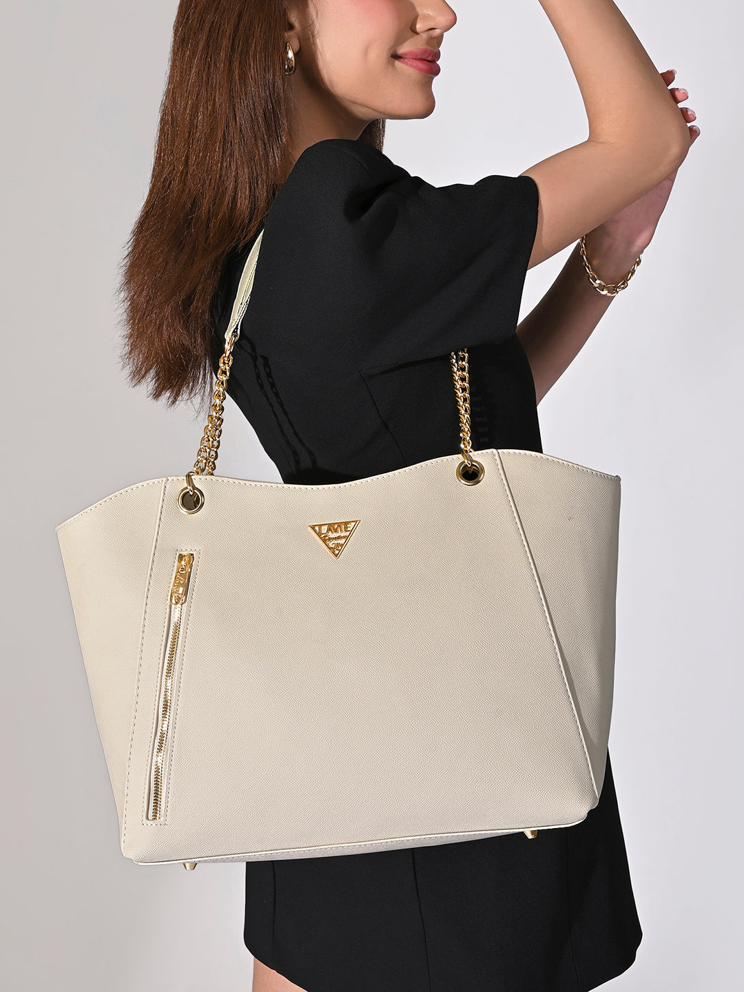 Lavie Signature Houston Large Off White Womens Tote