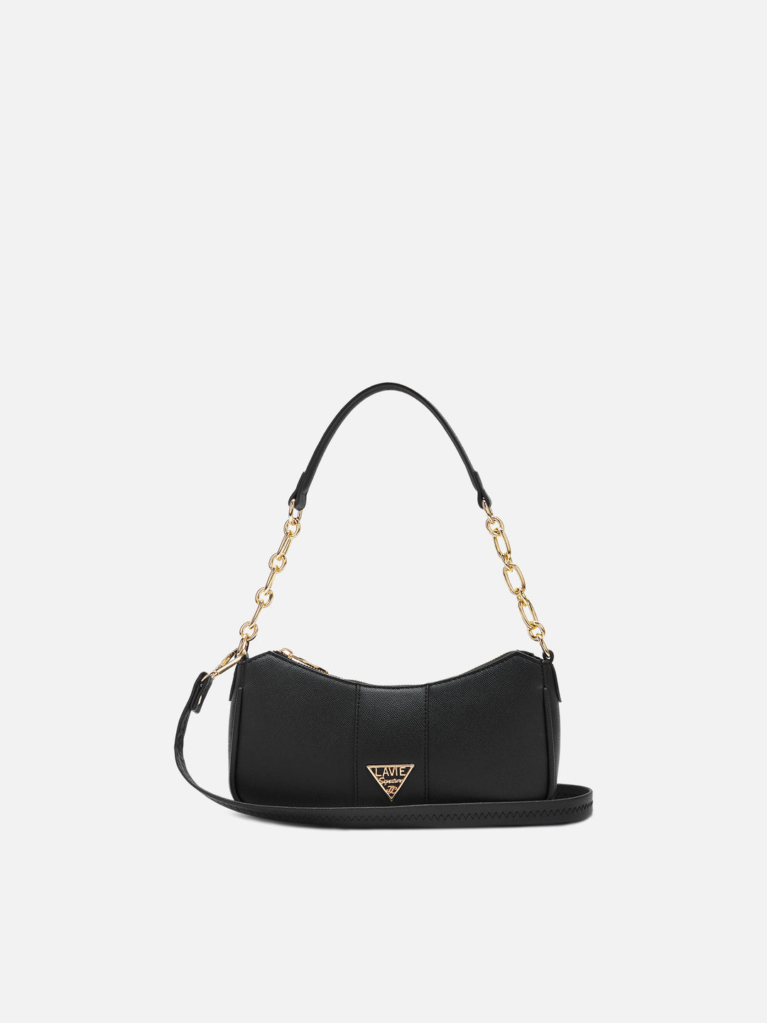 Kansas Large Black Hobo Bag