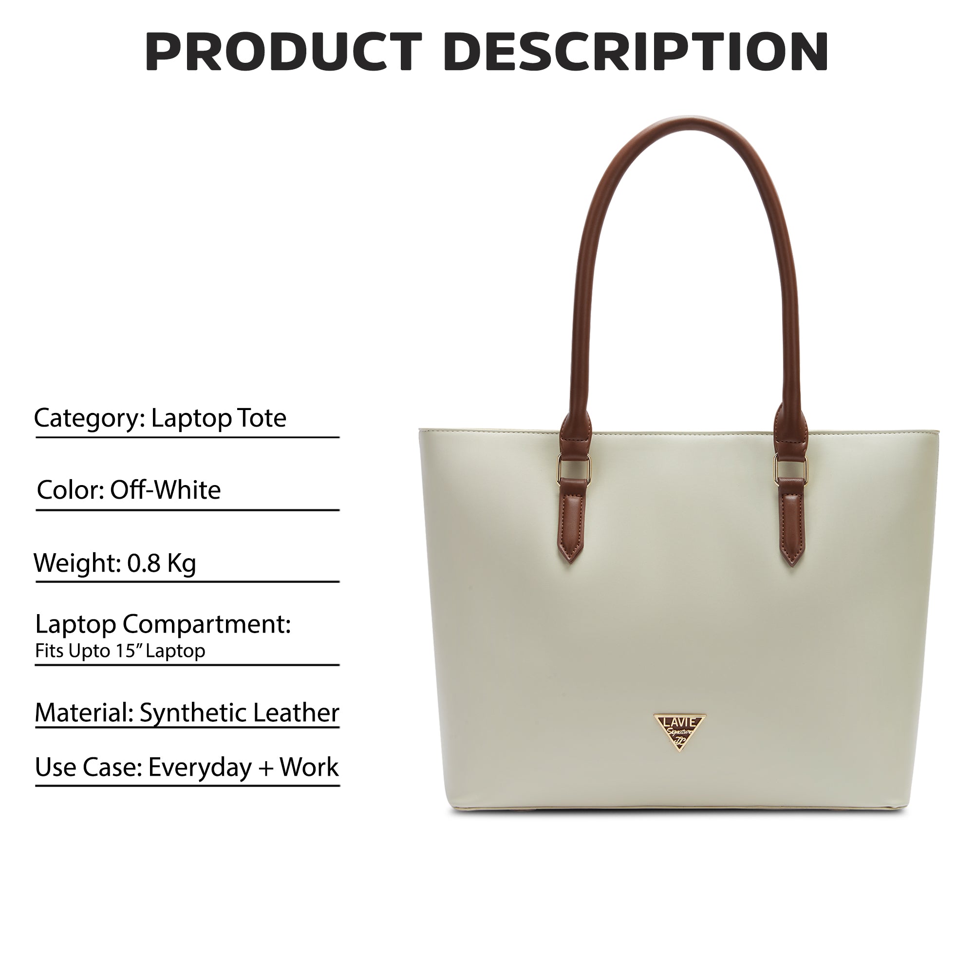Lavie Signature Detroit Pro Large Womens Tote