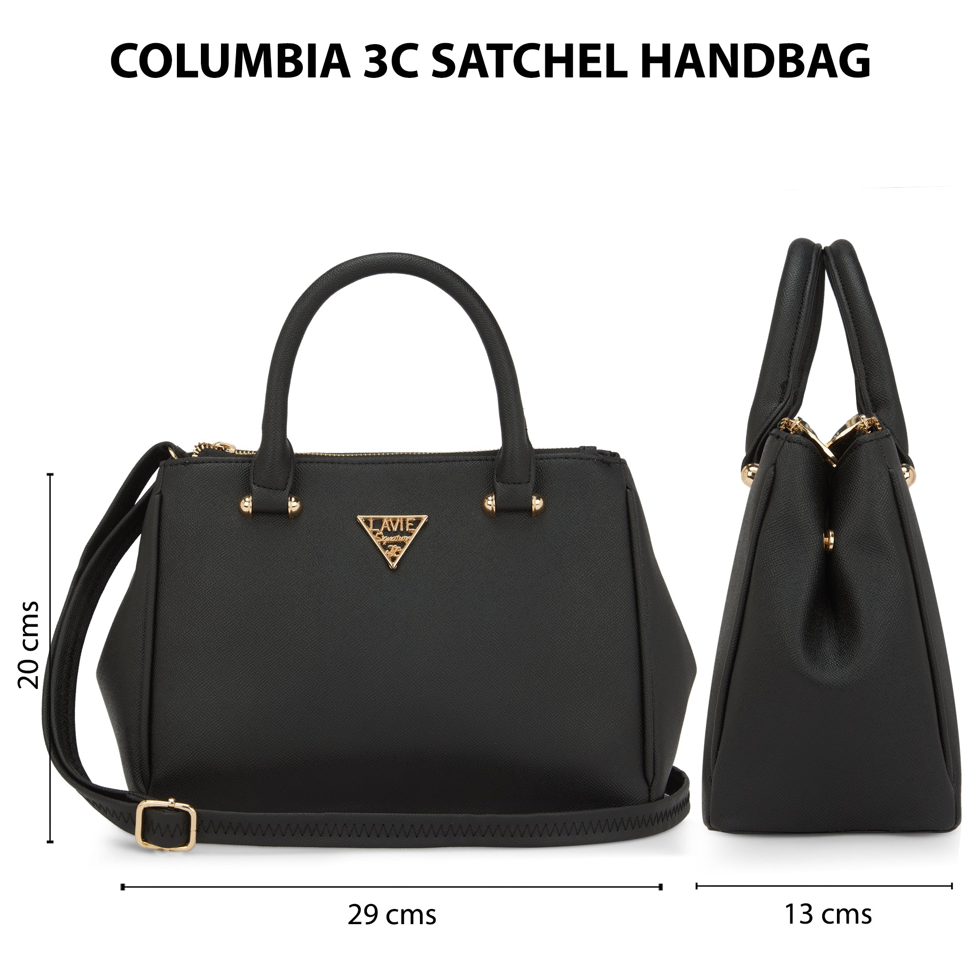 Columbia 3 Compartment Small Satchel Bag