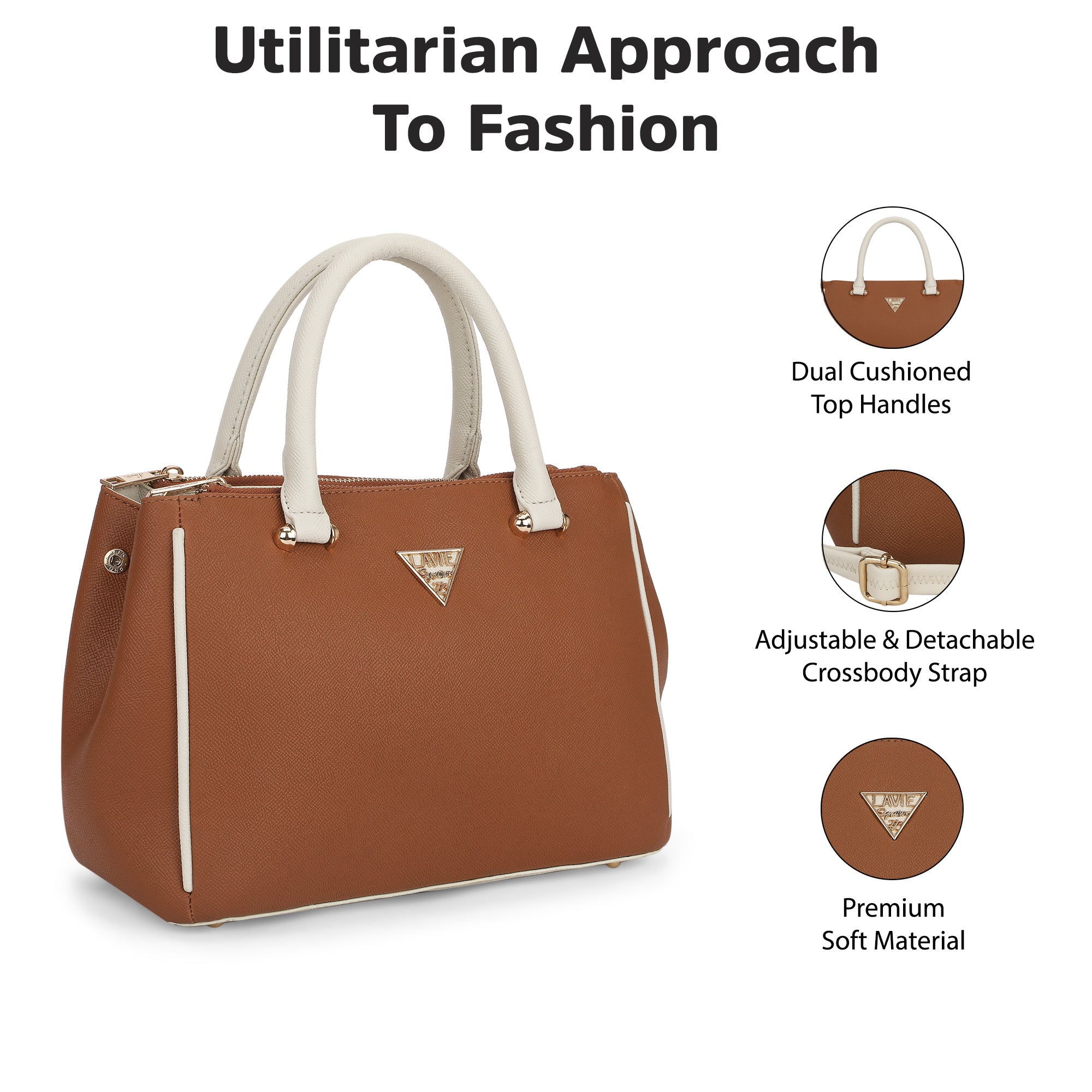 Columbia 3 Compartment Small Satchel Bag