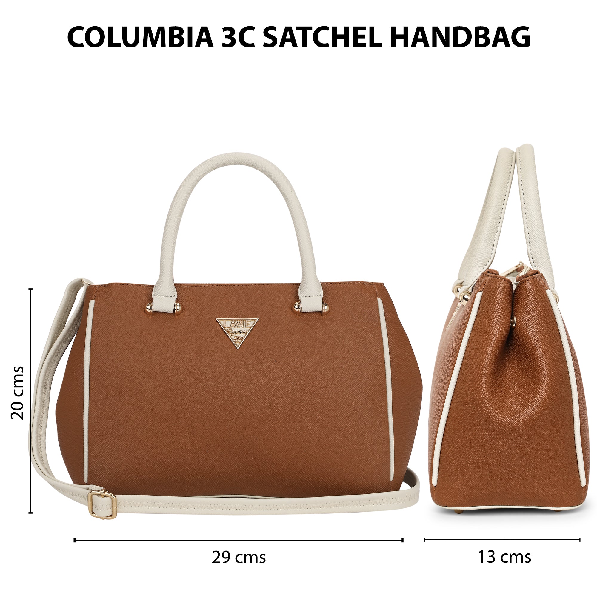 Columbia 3 Compartment Small Satchel Bag