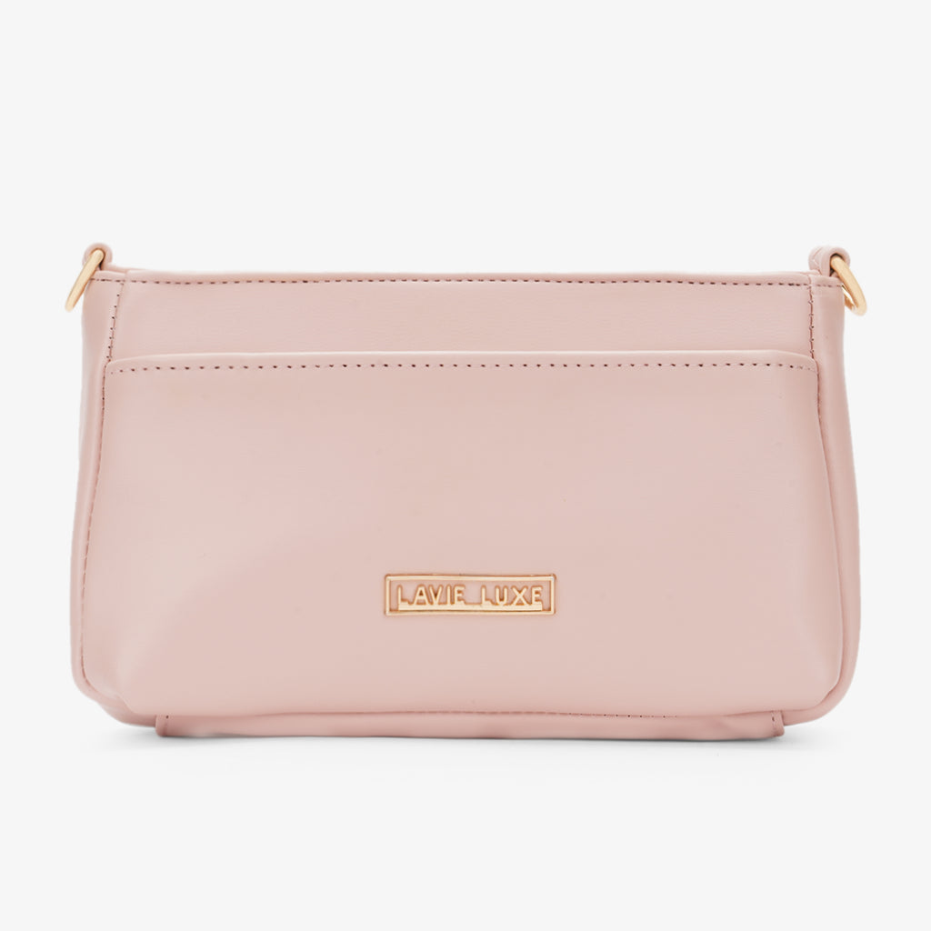 Lavie Luxe Helena Rose Pink Small Women's 3 Compartment Sling