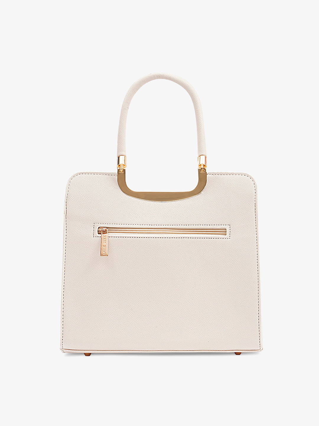 Melie Medium Satchel Bag Off White