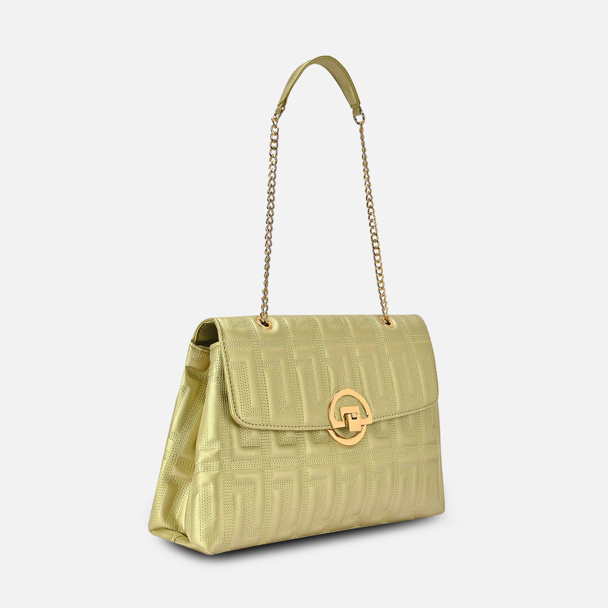 Edel Large Flap Satchel Bag