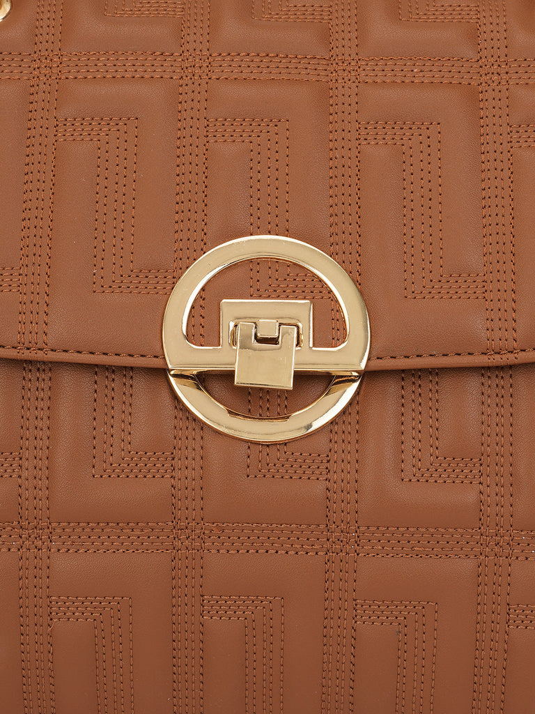Edel Large Flap Satchel Bag
