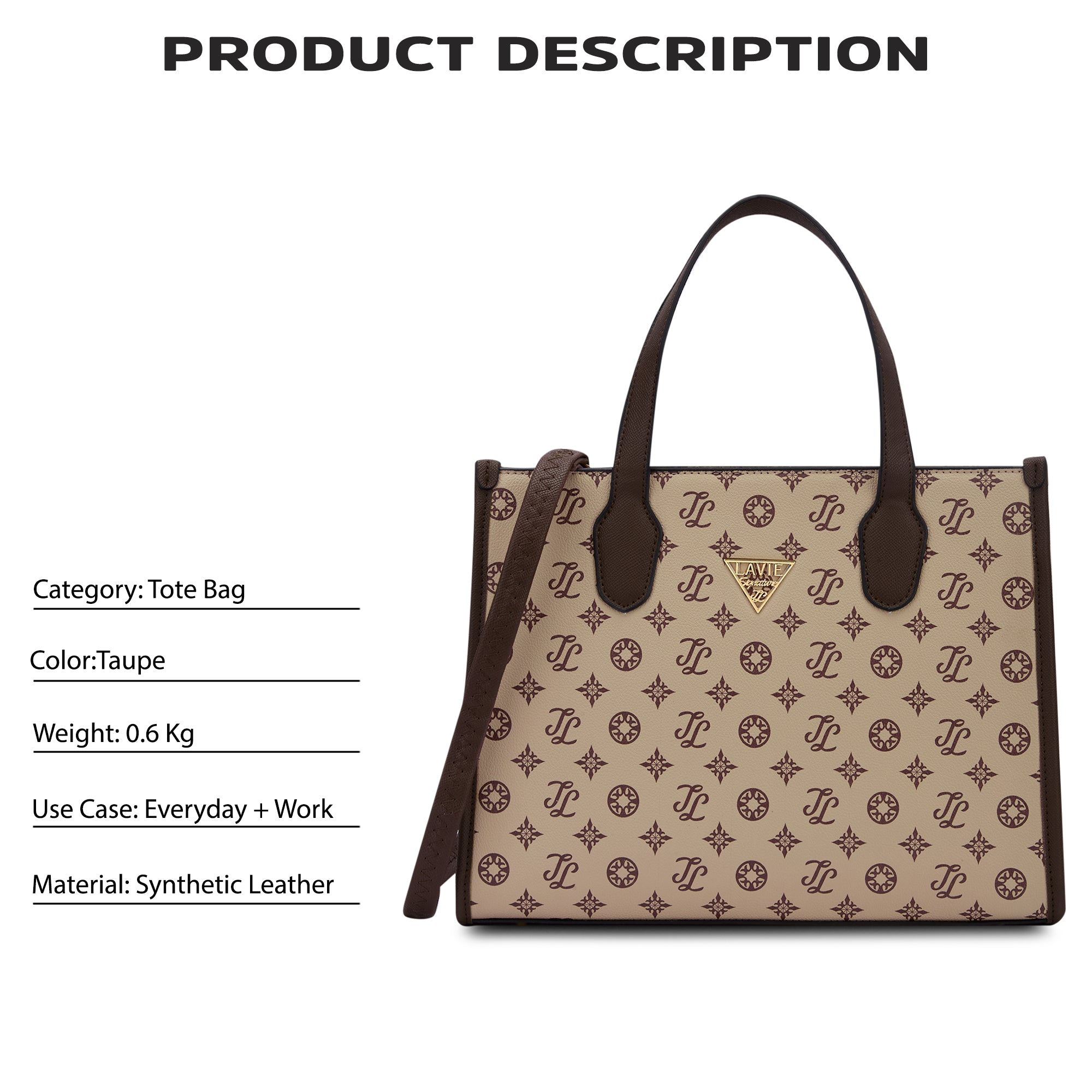 Vancouver Medium Box Tote Bag