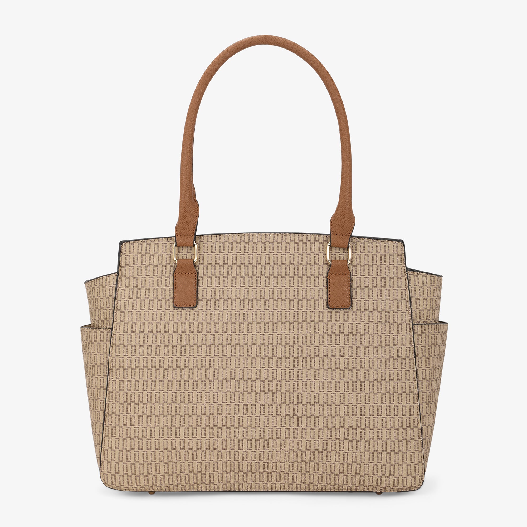Lavie Luxe Mono Kelly Taupe Large Women's Tote