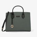 Monogram Ellon24 Large Black Laptop Handbag