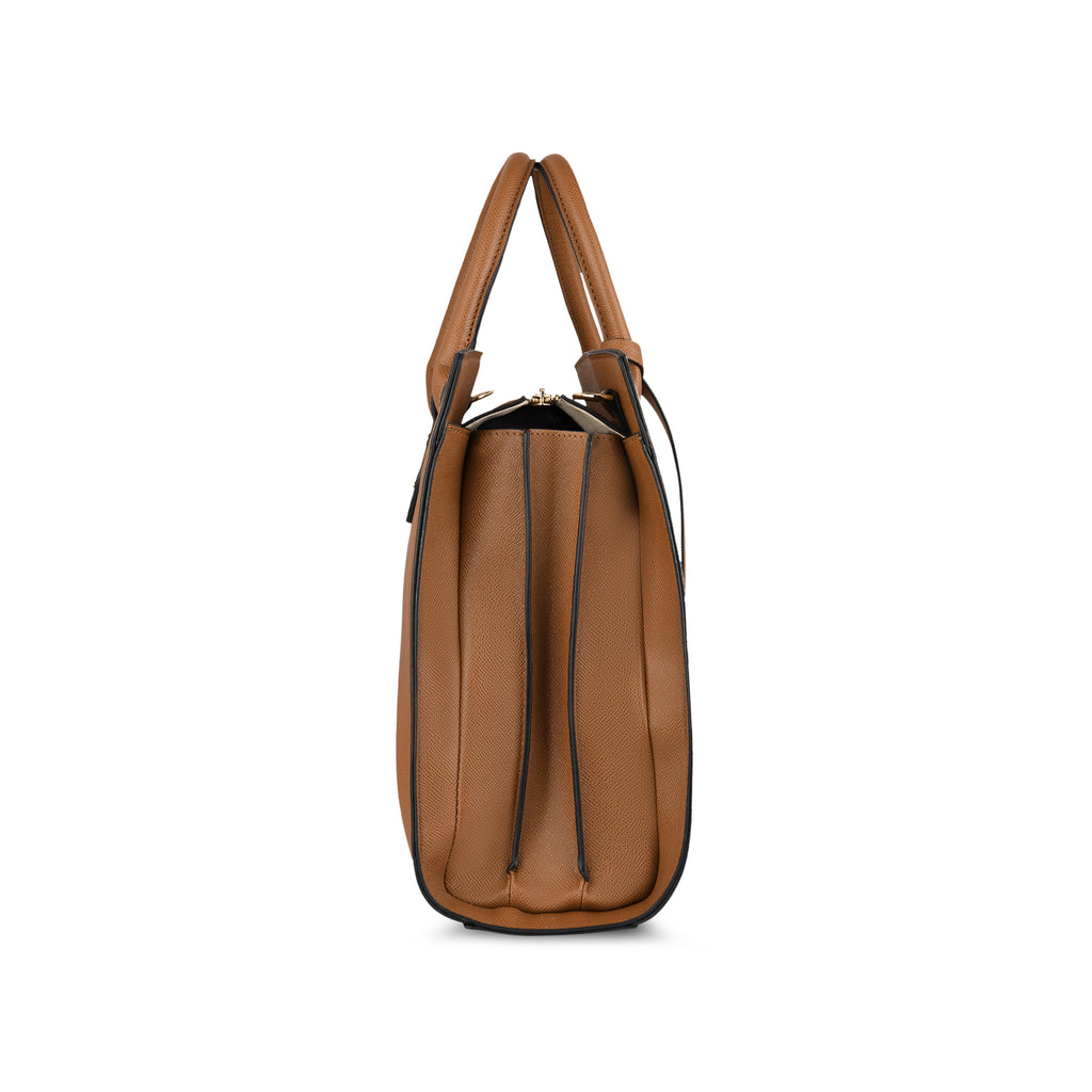 Lavie Luxe Ellon24 Off White Large Women's Satchel