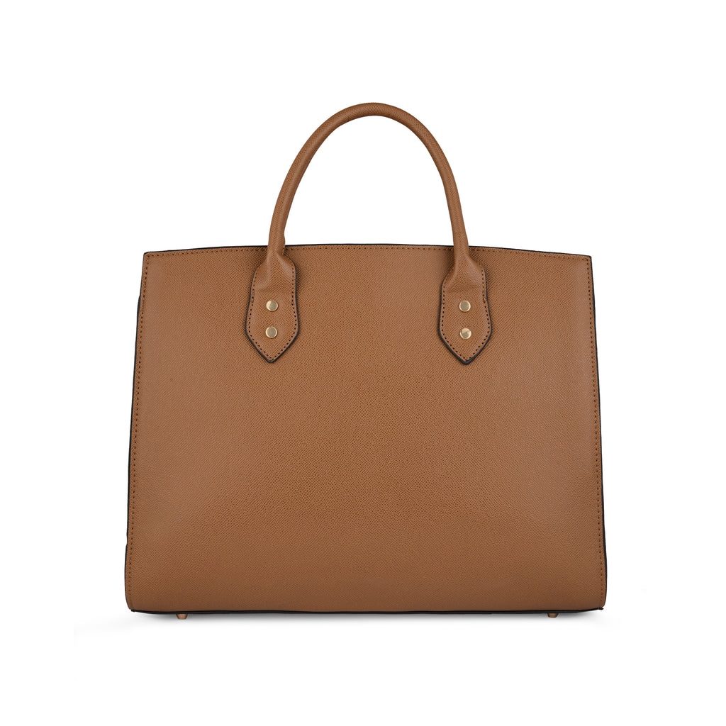 Lavie Luxe Ellon24 Off White Large Women's Satchel