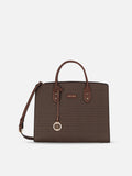 Monogram Ellon Large Choco Laptop Handbag