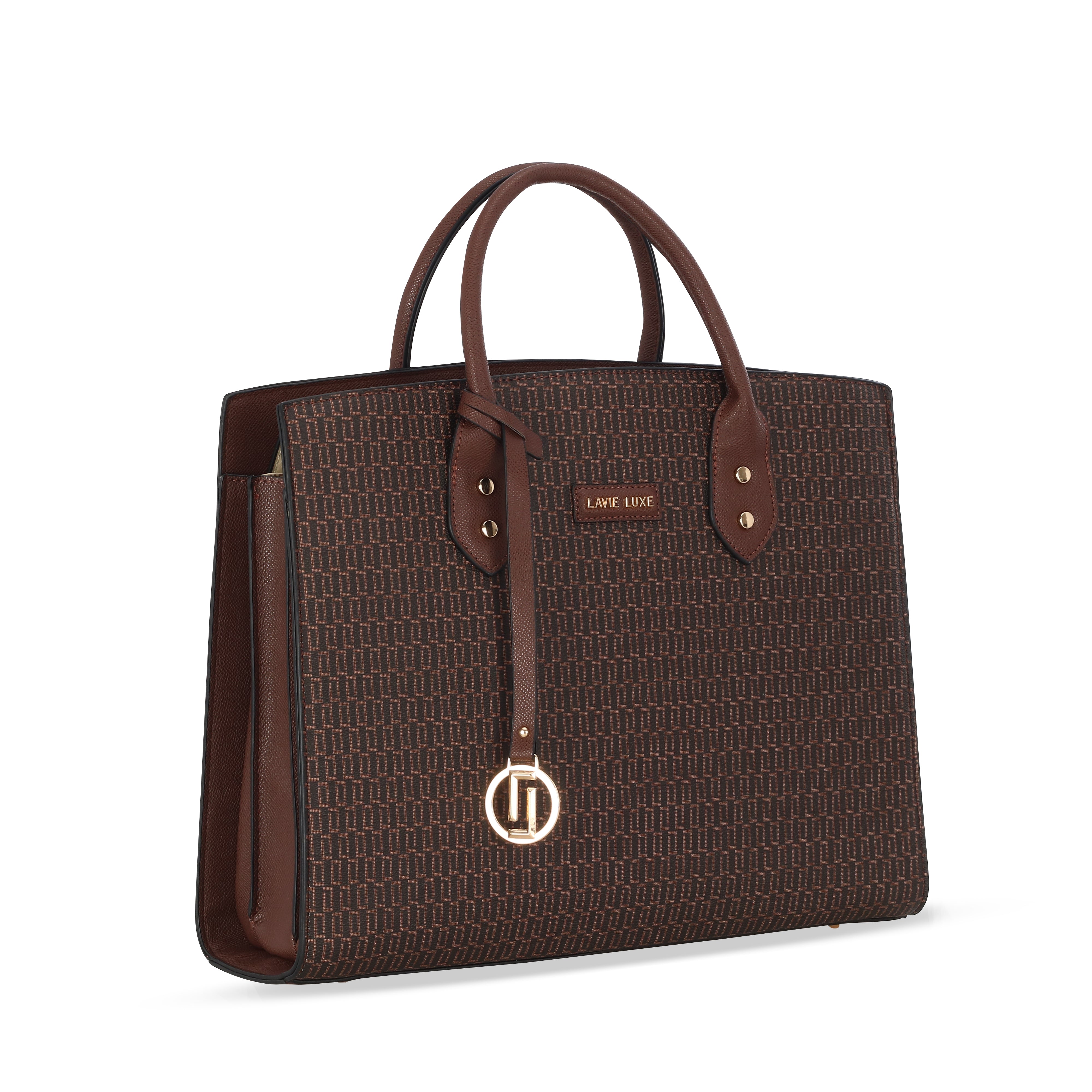 Monogram Ellon24  Large Satchel Bag