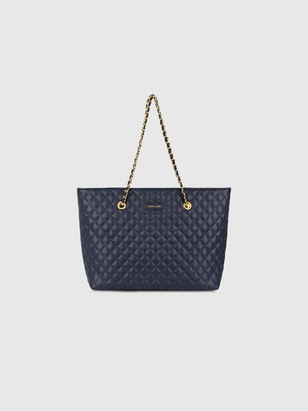 Lavie Luxe Query Navy Large Women's Tote