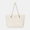 Query Large Off White Tote Bag