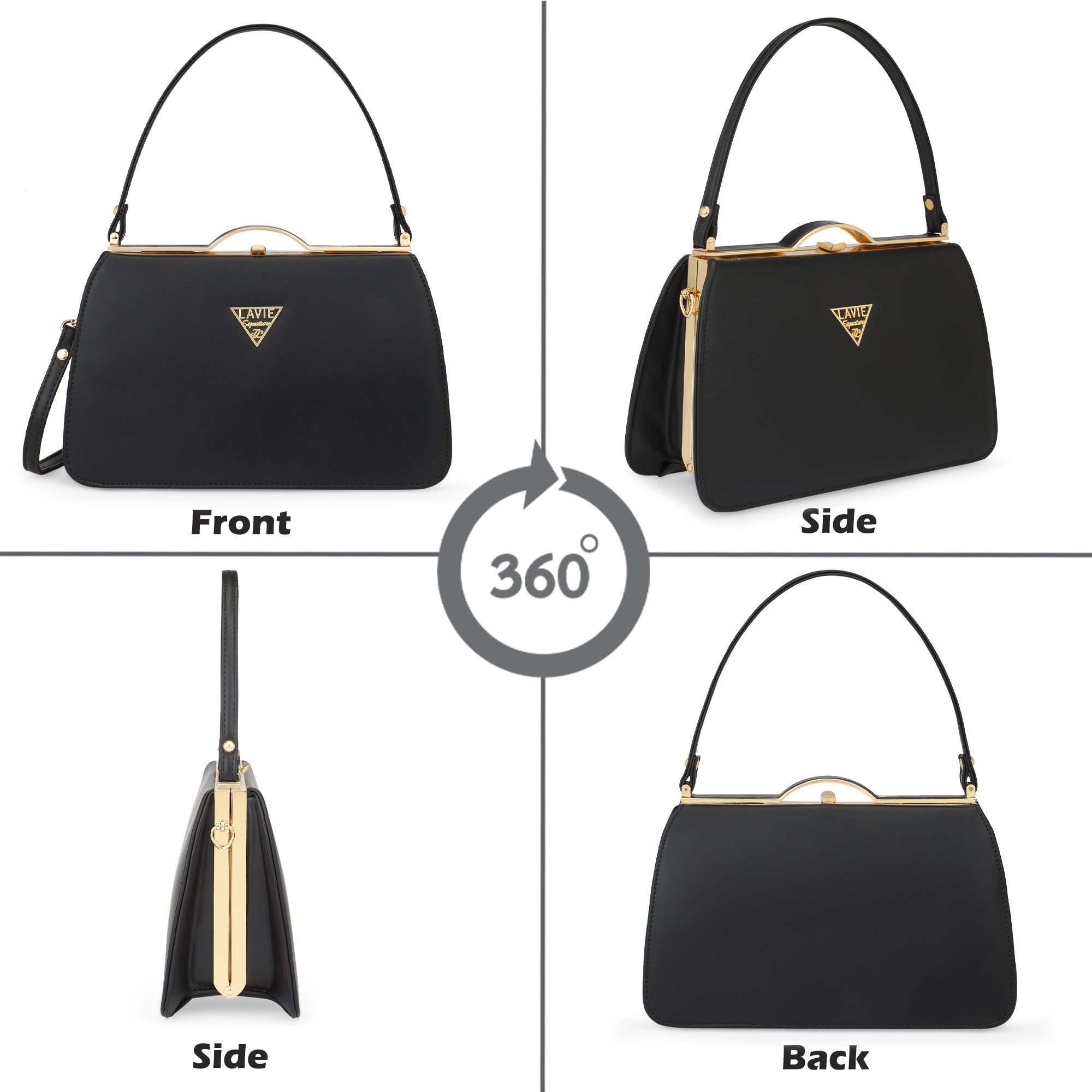 Lavie Signature Missouri Black Large Women's Frame Bag