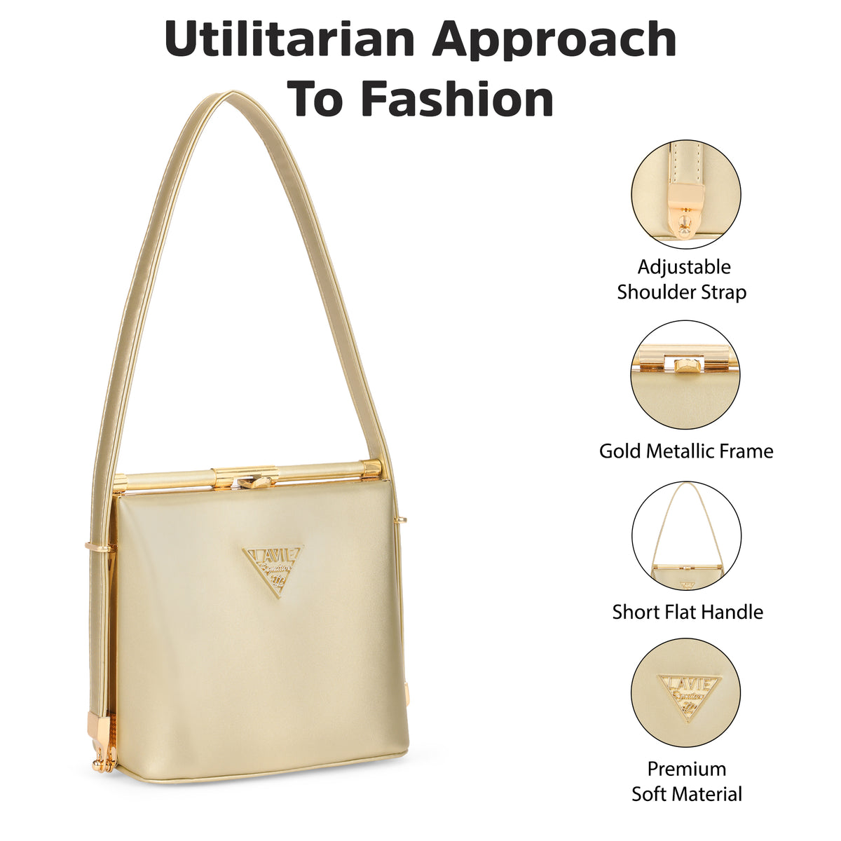 Lavie Signature Ohio Gold Large Women's Frame Bag
