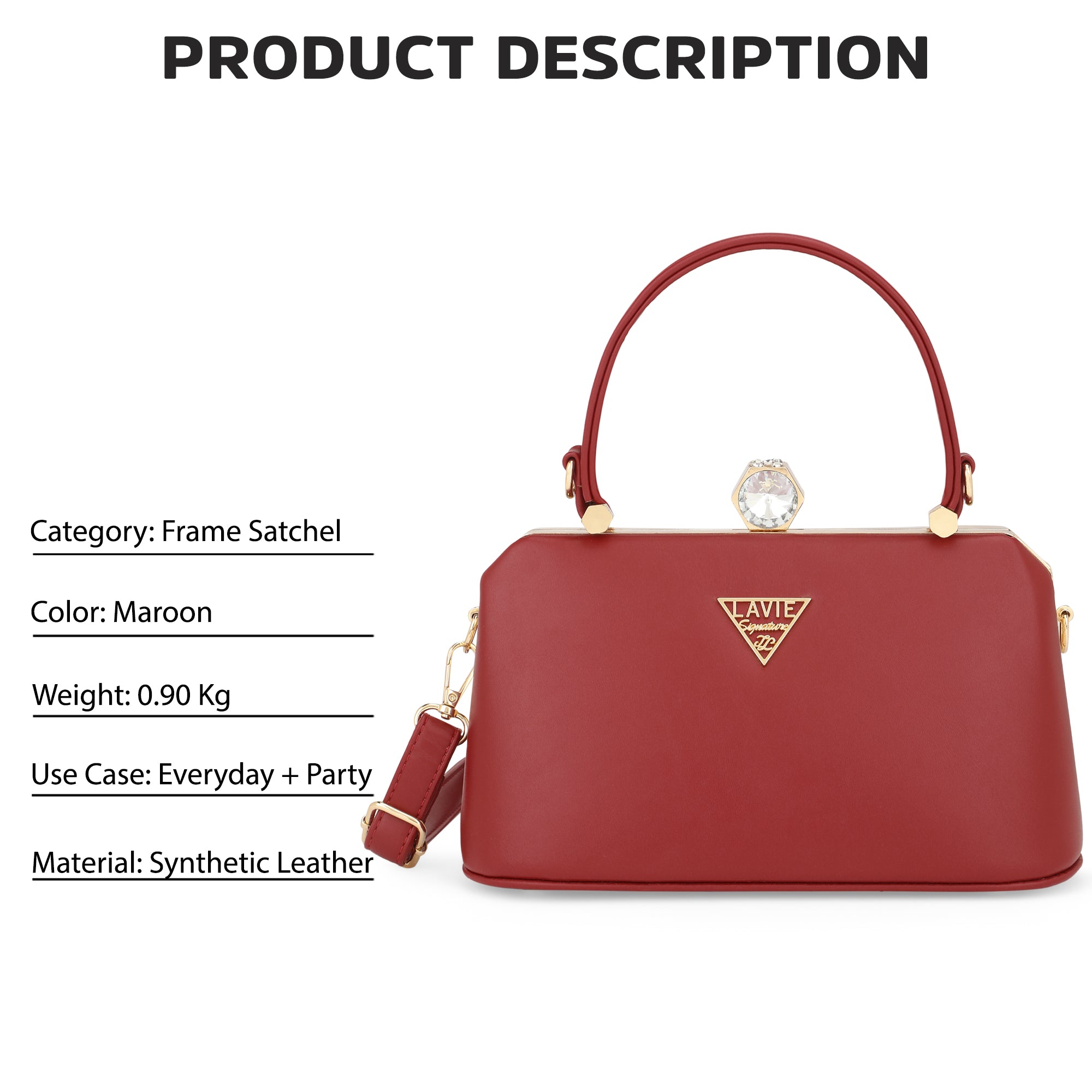 Lavie Signature Gaum Large Women's Frame Bag