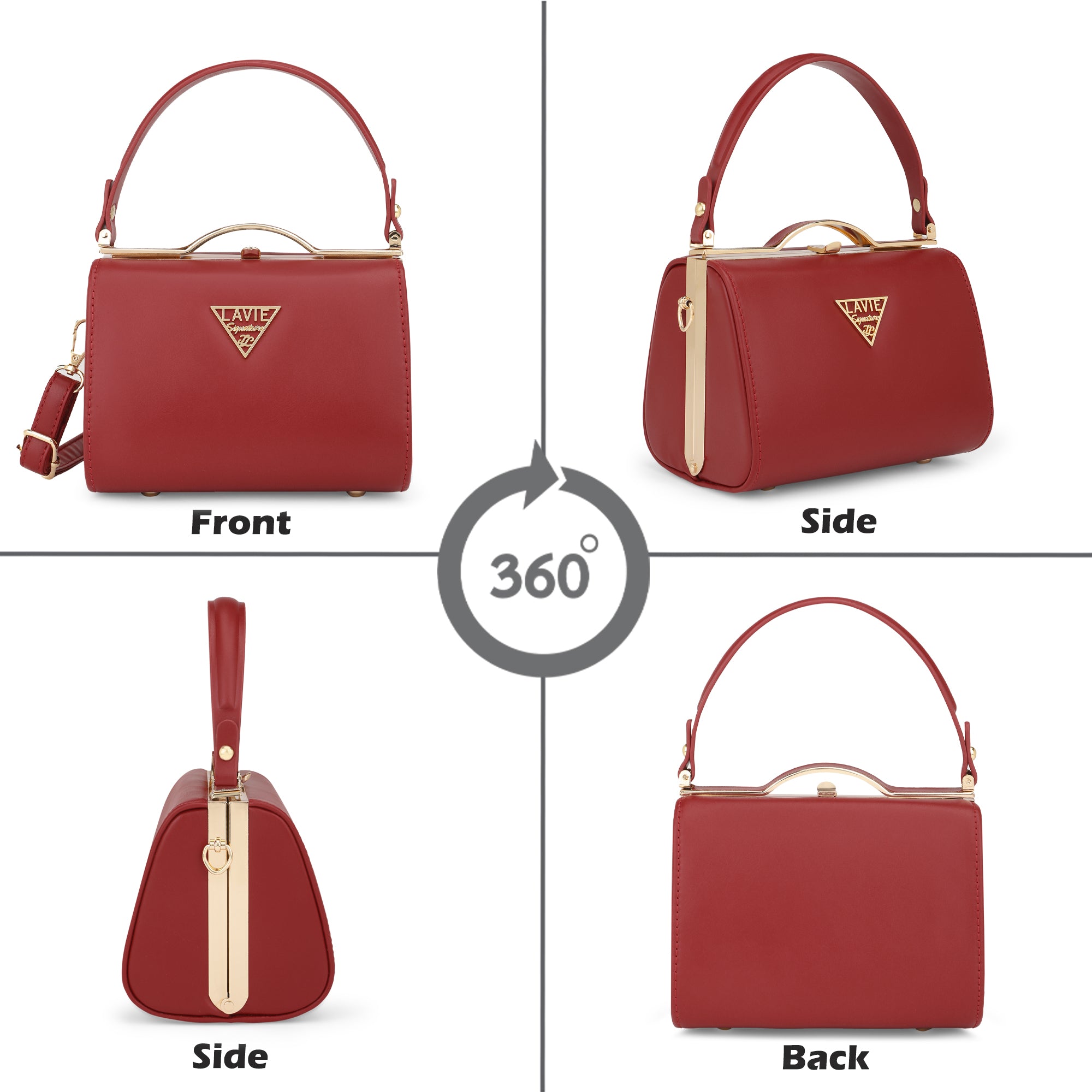 Lavie Signature Colorado Maroon Small Women's Frame Bag