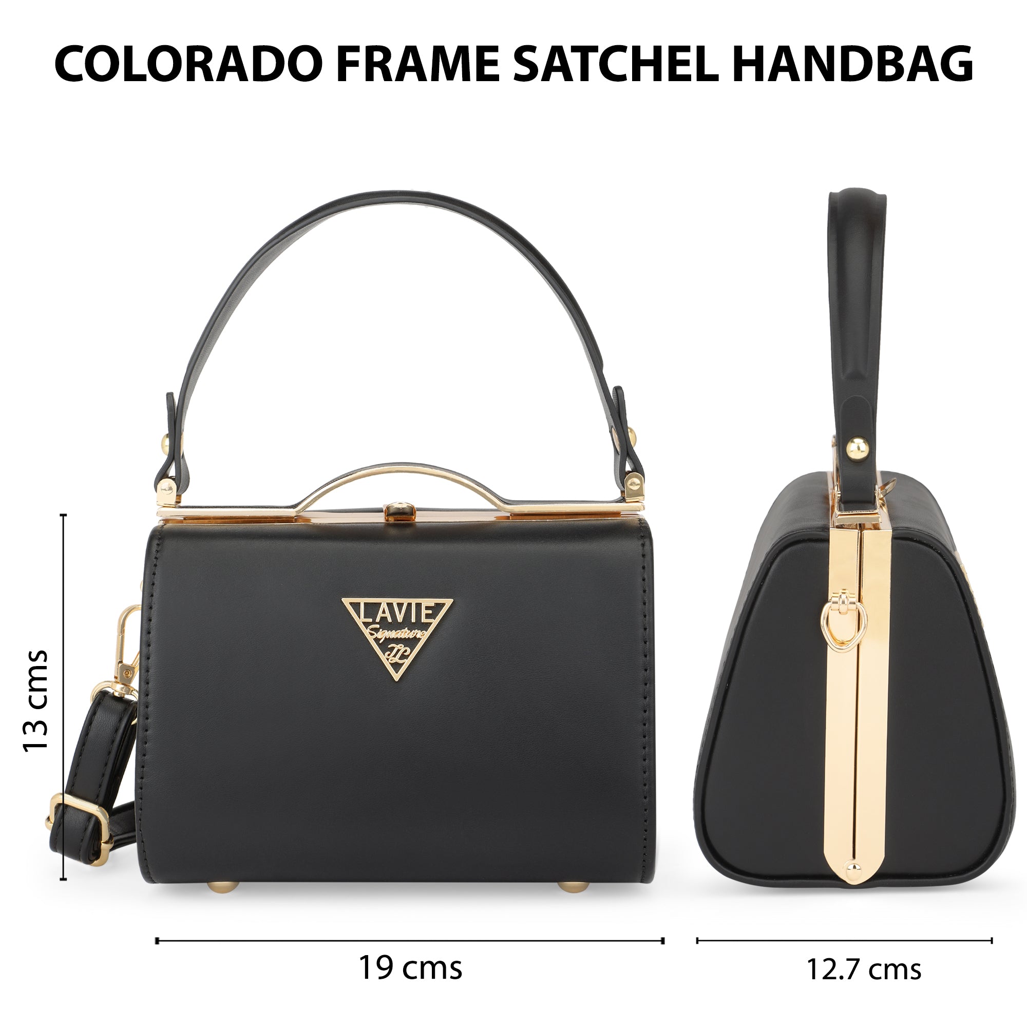 Lavie Signature Colorado Black Small Women's Frame Bag